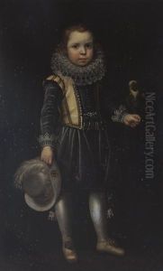 Bildnis Eines Knaben Mit Papagei by Aelbert Cuyp