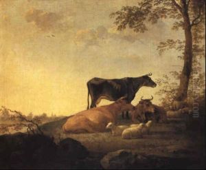 A Landscape With Cattle by Aelbert Cuyp