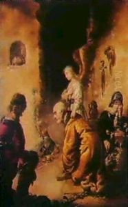 Apostlen Peter Der Befries Fra                              Sit Faengsel Af En Engel