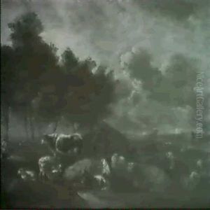 Niederlandische Weidenlandschaft by Aelbert Cuyp