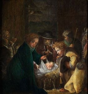 Anbetung Der Hirten by Benjamin Gerritsz Cuyp