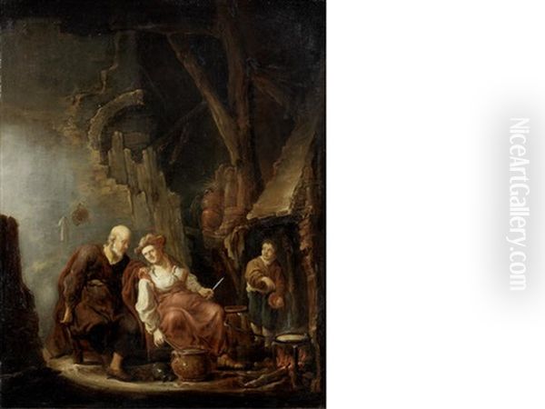 Tobias And His Wife - view 1