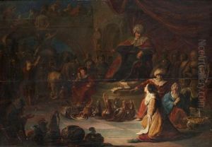 La Rencontre De La Reine De Saba Et Du Roi Salomon
