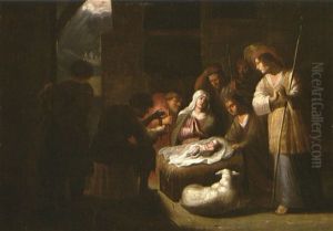Anbetung Der Hirten by Benjamin Gerritsz Cuyp