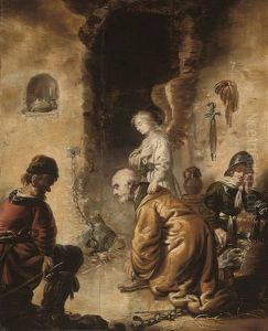 The Liberation Of Saint Peter by Benjamin Gerritsz Cuyp