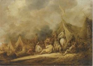 Accampamento Di Soldati by Benjamin Gerritsz Cuyp