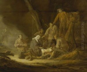 Anbetung Der Hirten by Benjamin Gerritsz Cuyp