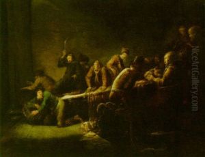 The Expulsion From The Temple by Benjamin Gerritsz Cuyp