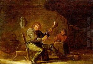 Bauer Mit Fleischkeule
