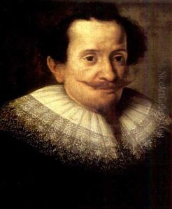 Portrait Of A Gentleman Wearing A White Ruff