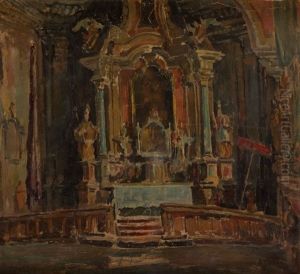 Church In Rabka by Tadeusz Cybulski