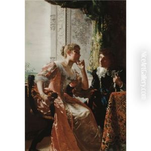 Flirtation by Wladislaw Czachorski