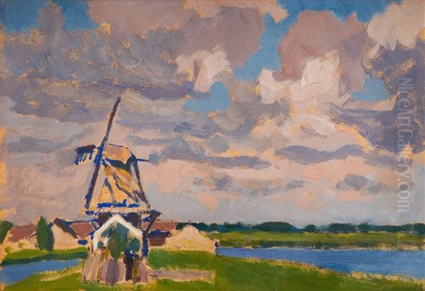 Landscape With A Mill - view 1