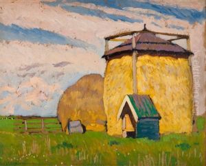 Haystacks by Stanislaw Czajkowski