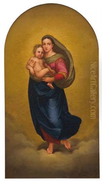 Sistine Madonna - view 1