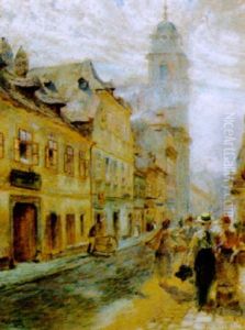 Im Liechtenthal: Schubertkirche Und Staffage