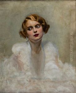 Portret Janiny Z Szelagowskich Rys by Michal Wiktor Czepita