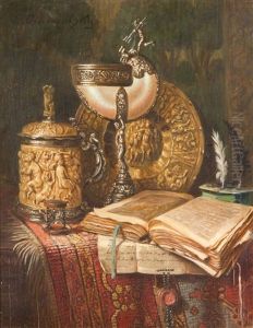 Stillleben Mit Nautiluspokal