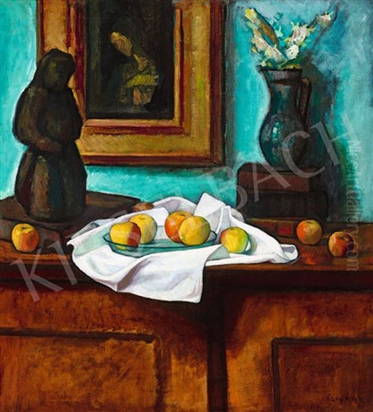 Still-life With Statue - view 1