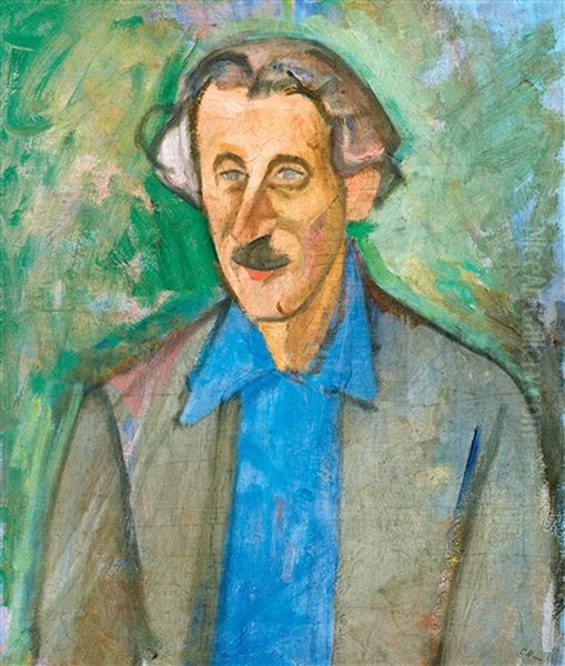 Man In A Blue Shirt - view 1