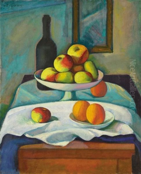 Still Life With Apples And Oranges - view 1
