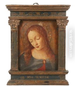 Detail Of The Head Of The Virgin