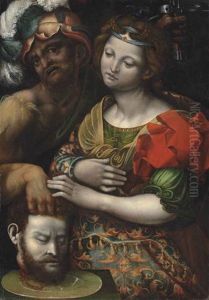 Salome With The Head Of Saint John The Baptist