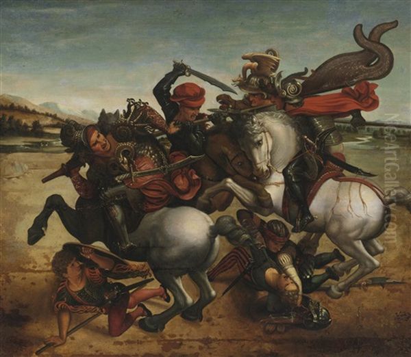 The Fight For The Standard From The Battle Of Anghiari - view 1