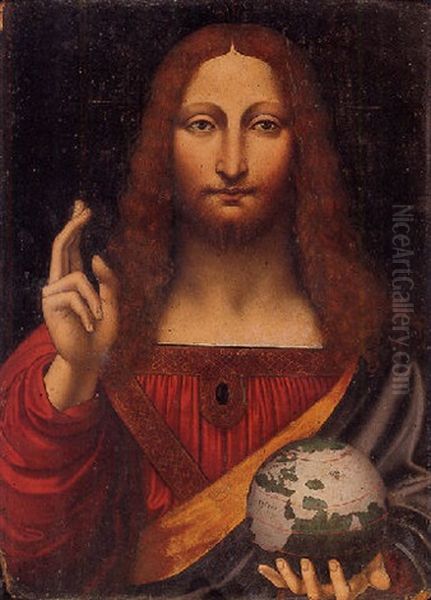 Christ As Salvator Mundi - view 1