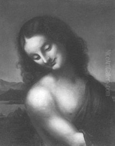 Portrait Of St. John by Leonardo Da Vinci