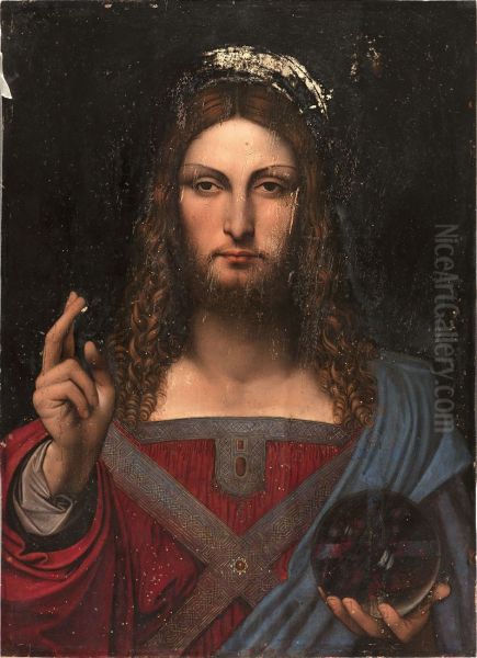 Christ As Salvator Mundi - view 1