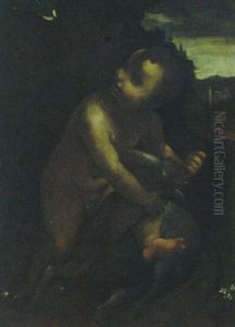The Infant Christ by Leonardo Da Vinci