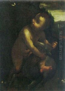 The Infant Saint John The Baptist by Leonardo Da Vinci