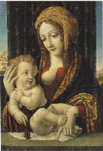 Madonna Con Bambino by Leonardo Da Vinci