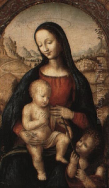 Madonna And Child With St. John The Baptist - view 1