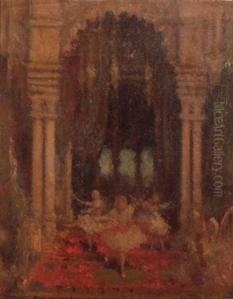 Dancers In A Church - view 1