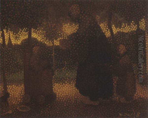 Mother With Children - view 1