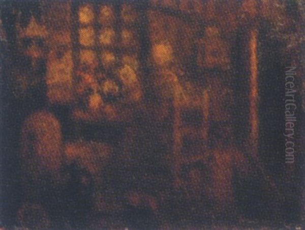 A Woman Reading In An Interior - view 1