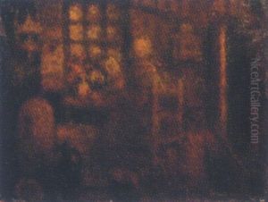 A Woman Reading In An Interior by Henri Van Daalhoff