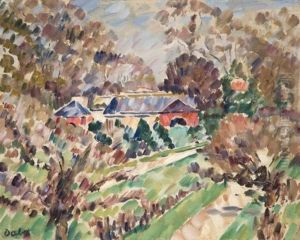 Maison De Campagne (+ Femme (study); Double-sided)