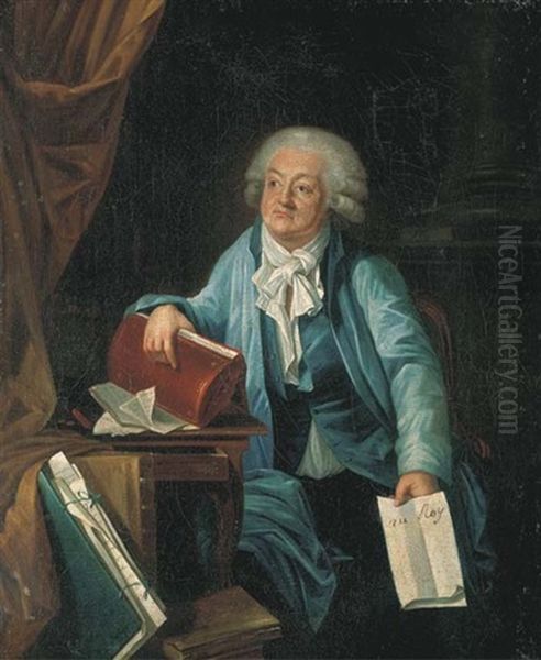 Portrait Du Comte Mirabeau Tenant L'adresse Au Roi - view 1
