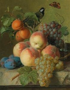 Still Life Of Peaches Still Life Of Peaches