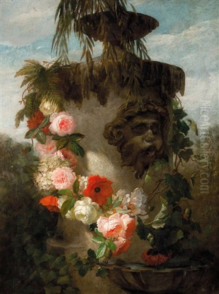 Vaso Ornamentale Con Fiori - view 1