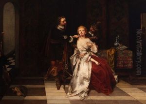 The Temptation by Casimir Van Den Daele