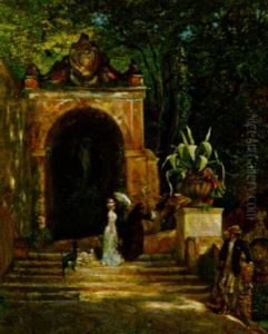 Die Venusgrotte In Der Villa Borghese