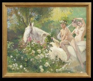 Allegory Of Spring by Antoine Daens