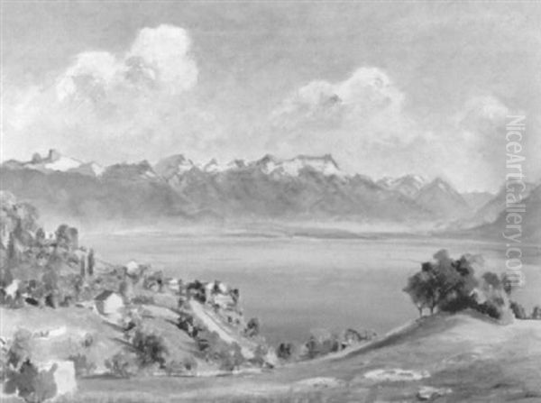 Genferseelandschaft Im Fruhherbst - view 1