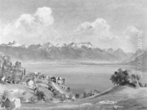 Genferseelandschaft Im Fruhherbst by Hans Arnold Daepp