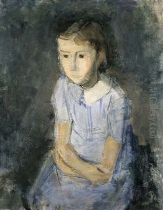 Meisje In Blauw Meisje In Blauw