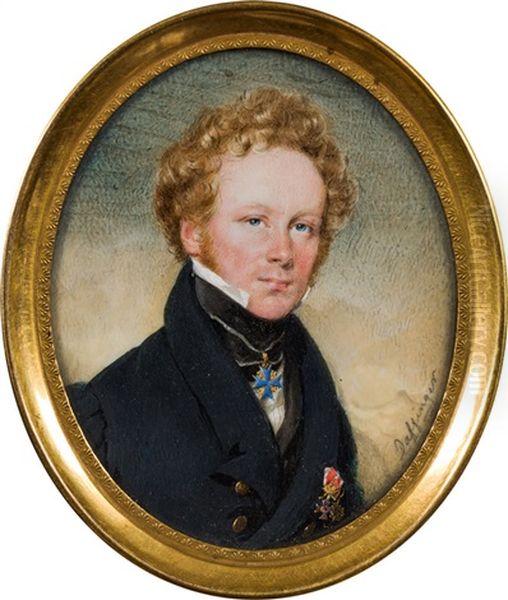 Portrats Von Feldmarschall Von Hess Und Seiner Frau - view 1